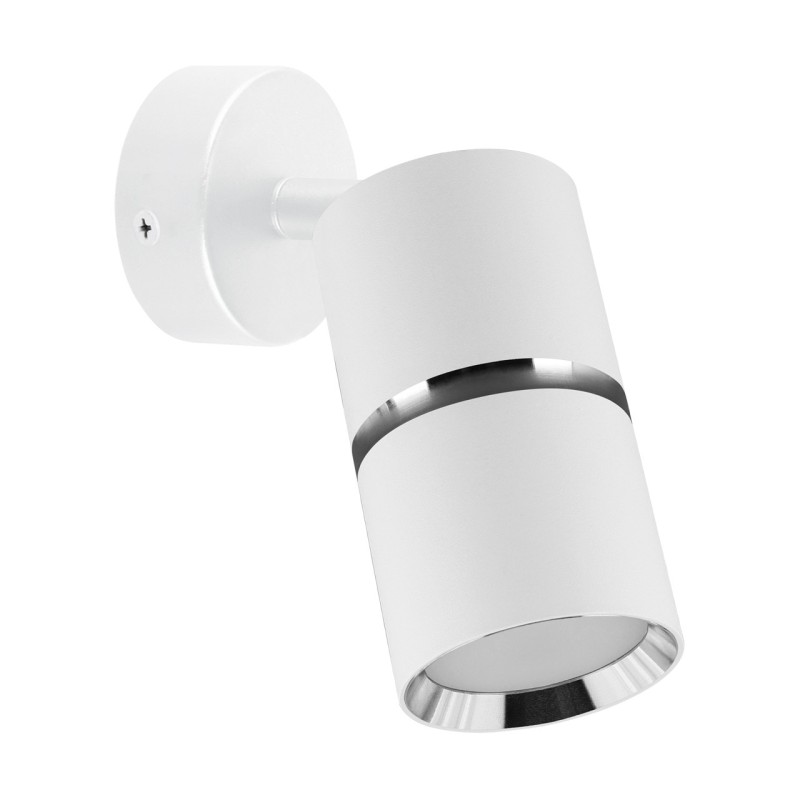 Wall & ceiling lighting fitting - dior spt gu10 white/chrome