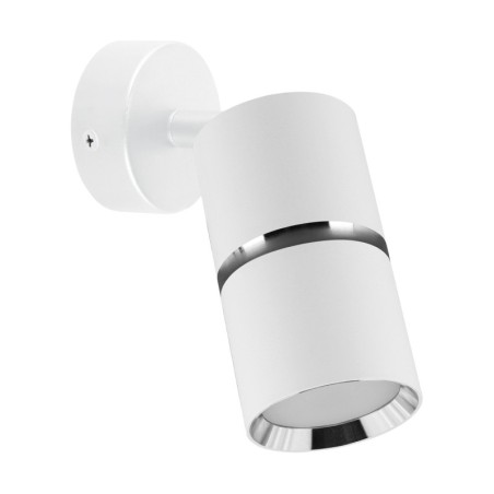 Wall & ceiling lighting fitting - dior spt gu10 white/chrome