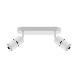 Wall & ceiling lighting fitting dior spt gu10 2l white/chrome