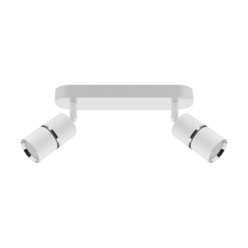 Светильник для стены и потолка - dior spt gu10 2l белый/хром