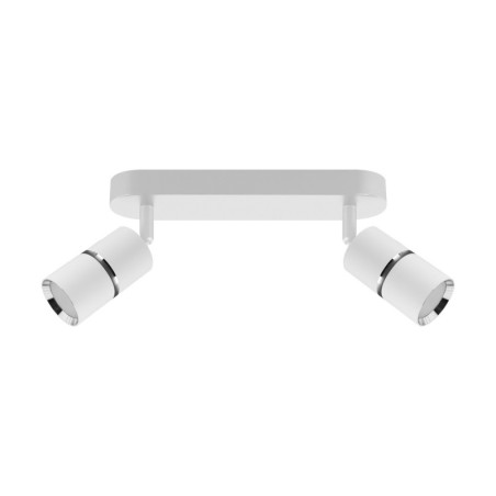 Светильник для стены и потолка - dior spt gu10 2l белый/хром