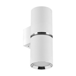 Decorative fitting - dior wll 2xgu10 white/chrome