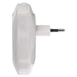LED naktinė lemputė 230 V, 10 lm, fotosensorius, jungiklis