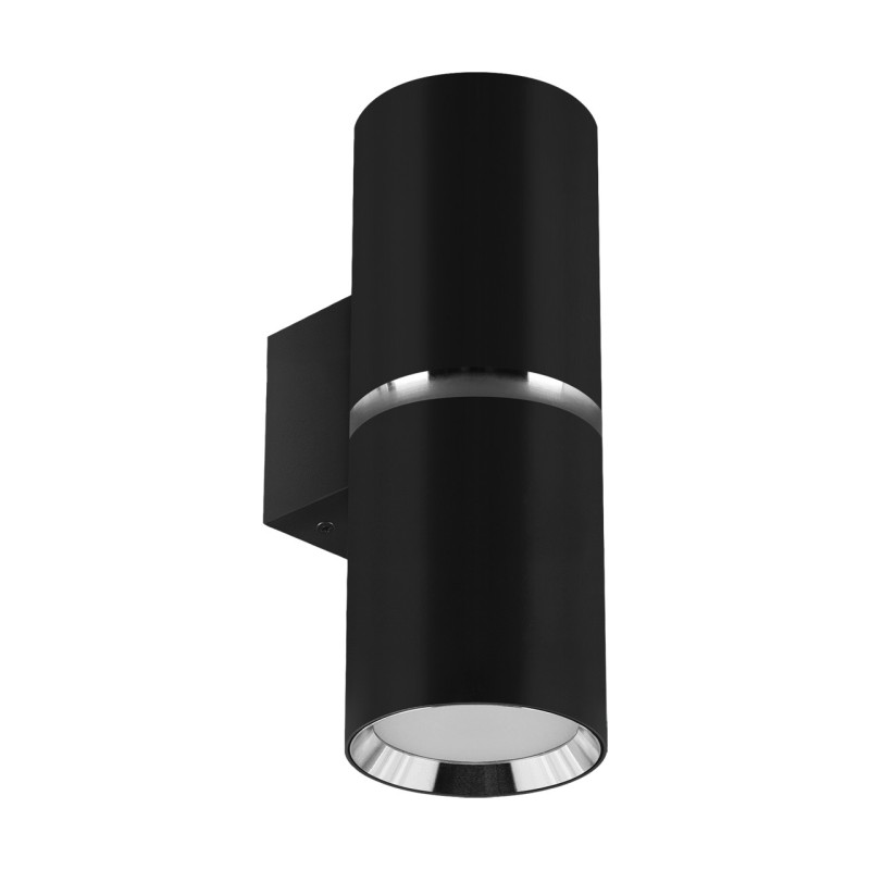 Decorative fitting - dior wll 2xgu10 black/chrome