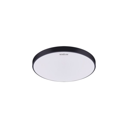 Ceiling LED light fitting - dowbor led c 12w black nw