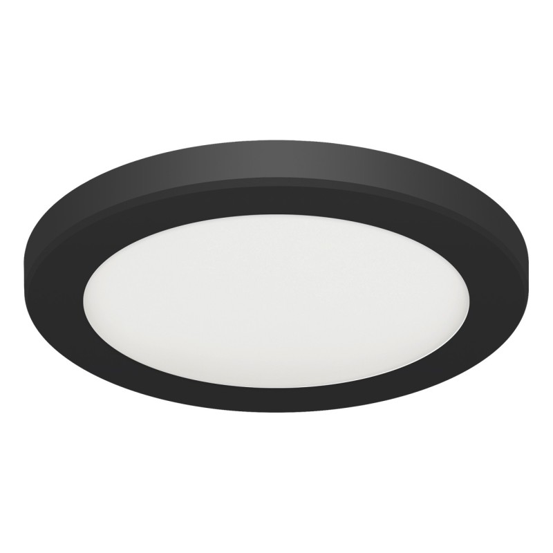 Lempos LED lubų olga led c 24w juoda cct