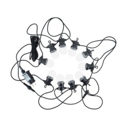 LED šviesos girlianda Target LED 6 W 5M juoda IP44 ww