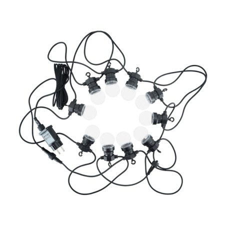 LED šviesos girlianda 5M Target LED 6 W juoda NW IP44