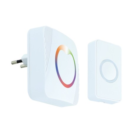 Wireless doorbell eliza 230v white