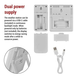 Wireless Digital Weather Station E8647W
