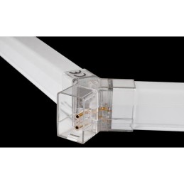 LED Hexagon garage light 460 W, 6500K, 11 segments, 419×301 cm