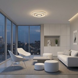 Светильник SPIRAL LED 50 Вт, теплый белый