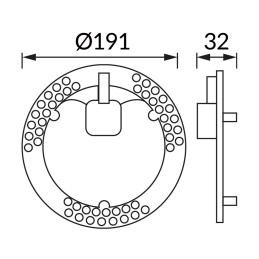 Led moodul ARENA 18W CCT plafoonidele magneetiline 19CM