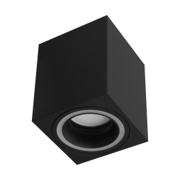 LED spot light, ceiling light, Indi square, GU10, black