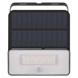 Päikese LED prožektor Solo PIR anduriga 1000Lm neutraalne, must