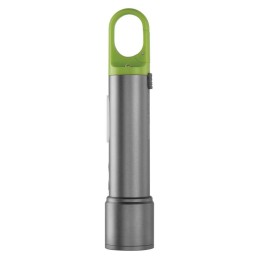 Įkraunamas žibintuvėlis, 600 lm, 1200 mAh, įvairių spalvų šviesa