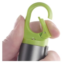Ladattava taskulamppu, 600 lm, 1200 mAh, monivärinen valo