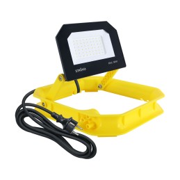 LED prožektor Aslan kaasaskantav 30W neutaalne, must/kollane