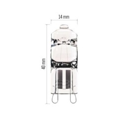 Halogeenlamp JC 30W G9 soe valge
