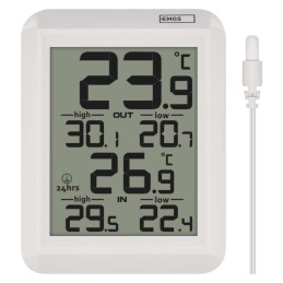 Digitaalne termomeeter juhtmega min/max näit
