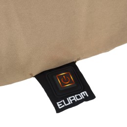 Warmigo Eurom heated cushion, brown + power bank