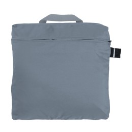 Warmigo Eurom heated cushion in grey + power bank