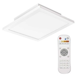 LED panelė, montuojama ant paviršiaus, 20 W, 1400 lm, 300×300 CCT DIMM su nuotolinio valdymo pultu