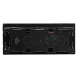 LED upotettava portaikon/seinän ulkovalaisin 1,5W IP65 123x53 lämmin valkoinen