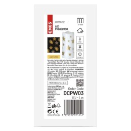 LED-projektori katto kynttilä USB (tähdet)