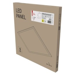 LED panelė, įmontuojama, 600x600, UGR22, 40 W, 4240 lm, IP20, neutrali balta