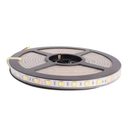 LED riba 12V, 60LED/m, 14.4W/m, 3000K, IP65, 5m