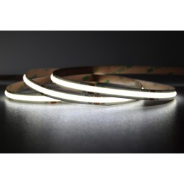 Profesionali LED juosta COB 12 W/m 24 V, šalta 6500 K
