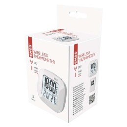 Digital wireless thermometer alarm clock E0127