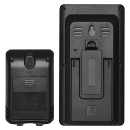 Skaitmeninis termometras/laikrodis, belaidis E3078