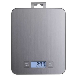 Virtuvės svarstyklės skaitmeninės 15 kg EV023 sidabrinės