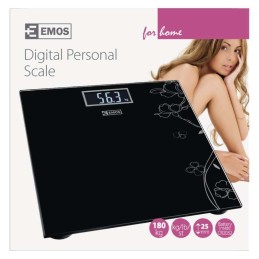 Весы 180 кг черные EV106