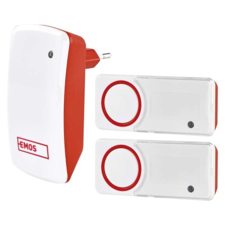 Juhtmevaba uksekell 230V AC P5750.2T patareivaba