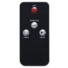 FLOOR FAN 45 W WITH REMOTE CONTROL BLACK