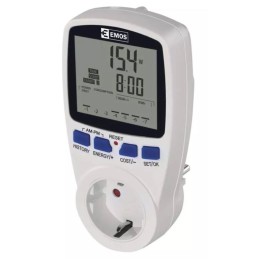 Energiamittarin digitaalinen pistorasia 230V EMOS