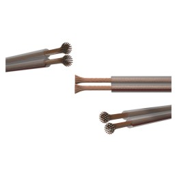 Akustinis kabelis 2X2,5 mm skaidrus 100 m EMOS