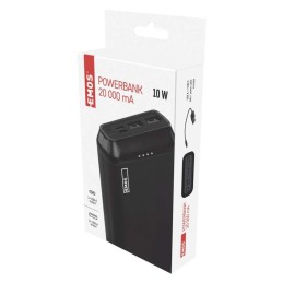 Akkupankki 20000mAh 10W musta ALPHA2 20