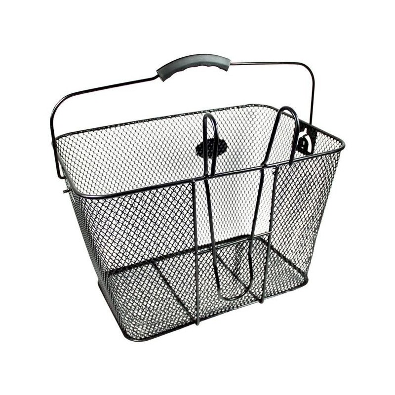 POLKUPYÖRÄN TAKAISIN ohjauspyörälle, jossa on ohjaustanko 30X42X38 MUST