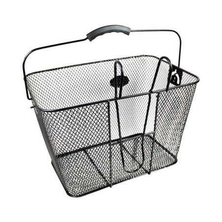 POLKUPYÖRÄN TAKAISIN ohjauspyörälle, jossa on ohjaustanko 30X42X38 MUST