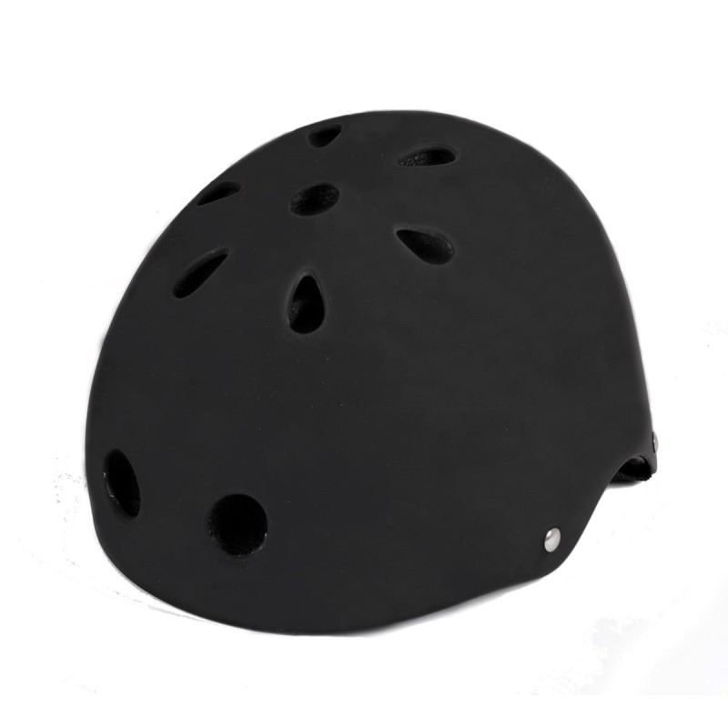 BLACK BMX BIKE HELMET L / XL