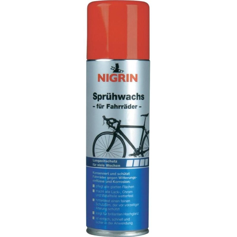 NIGRIN WHEEL WAX 300ML SPRAY