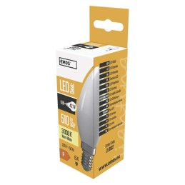 LED Pirn Basic hehkulamppu / E14 / 6 W (42 W) / 510 lm / lämmin valkoinen