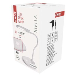 LED-pöytävalaisin STELLA 5W, 400lm, valkoinen