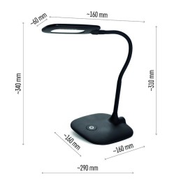 LED laualamp STELLA 5W, 400lm, must