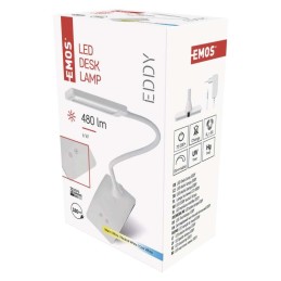 LED stalo lempa su reguliuojamu apšvietimu 360lm 6W WW/ NW/ CW balta