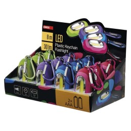 COB LED lempa raktų laikiklis 30 lm, 2xAAA